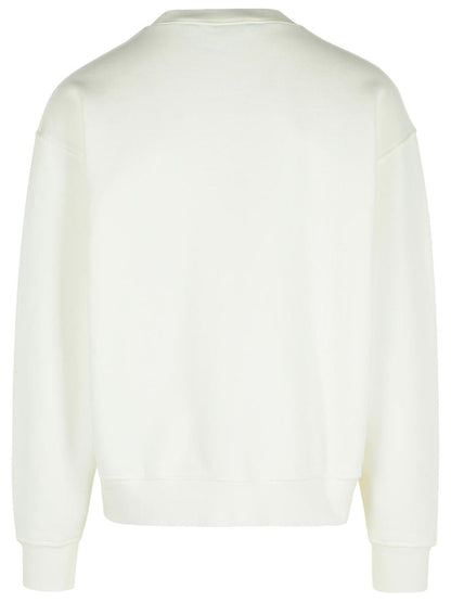 Palm Angels – Weißes Baumwoll-Sweatshirt