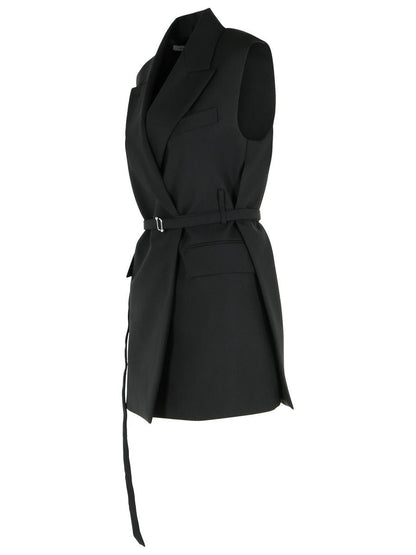 Sportmax „Ciurma“ Blazer aus schwarzer Schurwolle