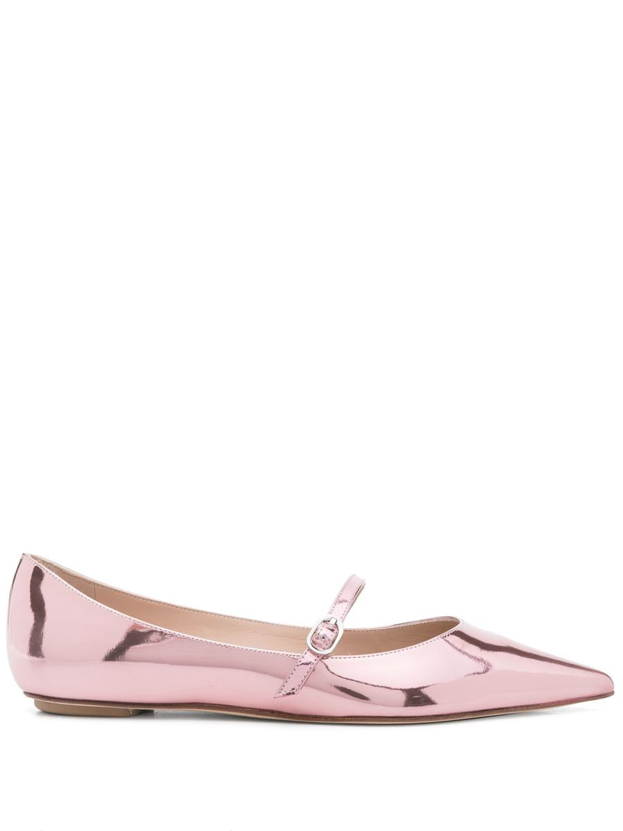 Stuart Weitzman Emilia Mary Jane Flache Schuhe