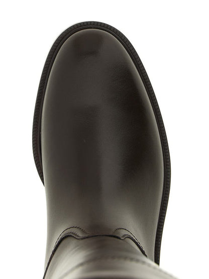 Brunello Cucinelli Lederstiefel Monile
