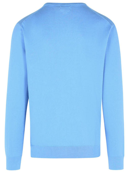 Polo Ralph Lauren Hellblaues Baumwoll-Sweatshirt