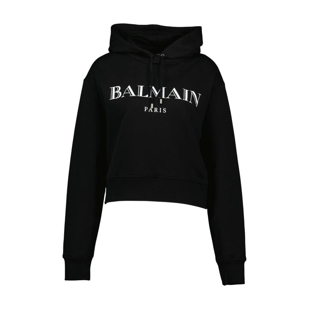 Balmain-Kapuzenpullover mit Vintage-Print
