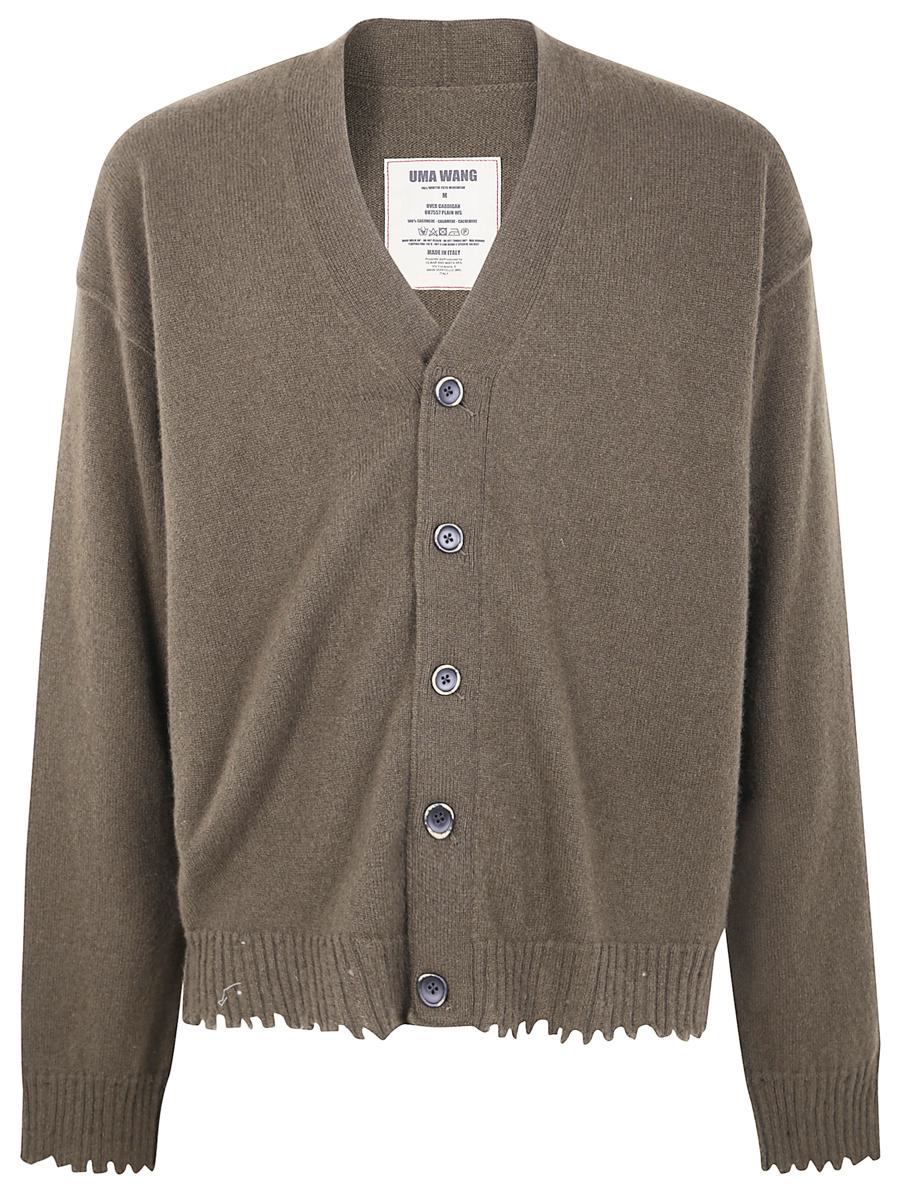 Uma Wang „Plain Ws“ Over Cardigan Kleidung