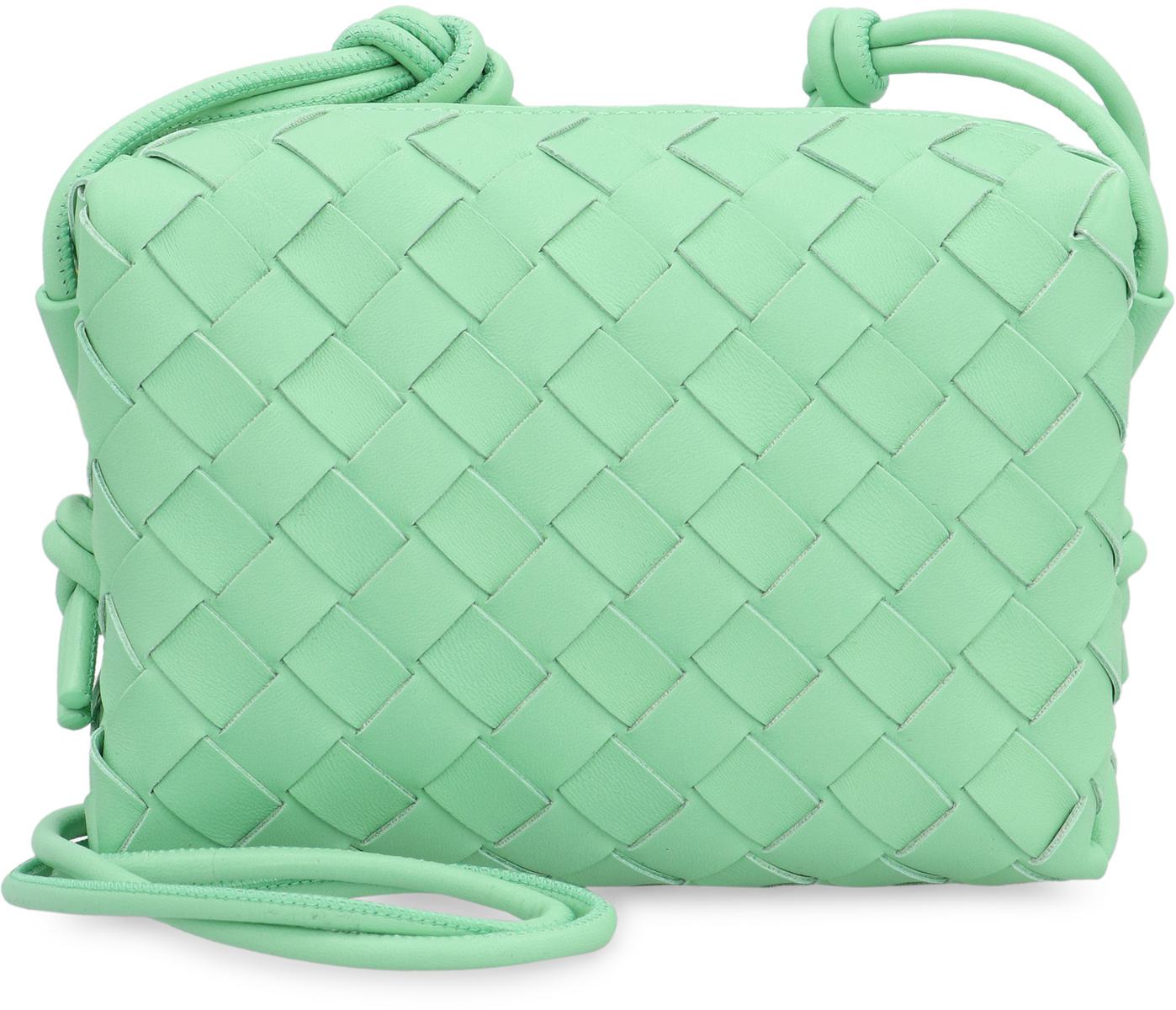 Bottega Veneta Mini-Kameratasche aus Leder mit Schleife