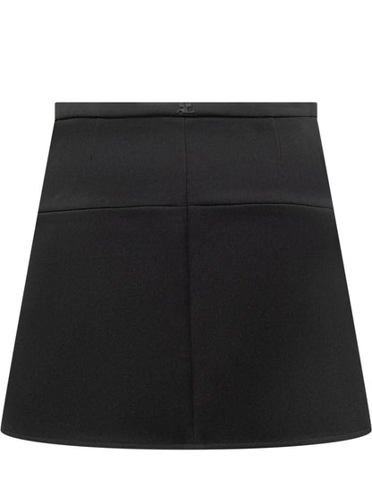 Courrèges Ellipse Minirock