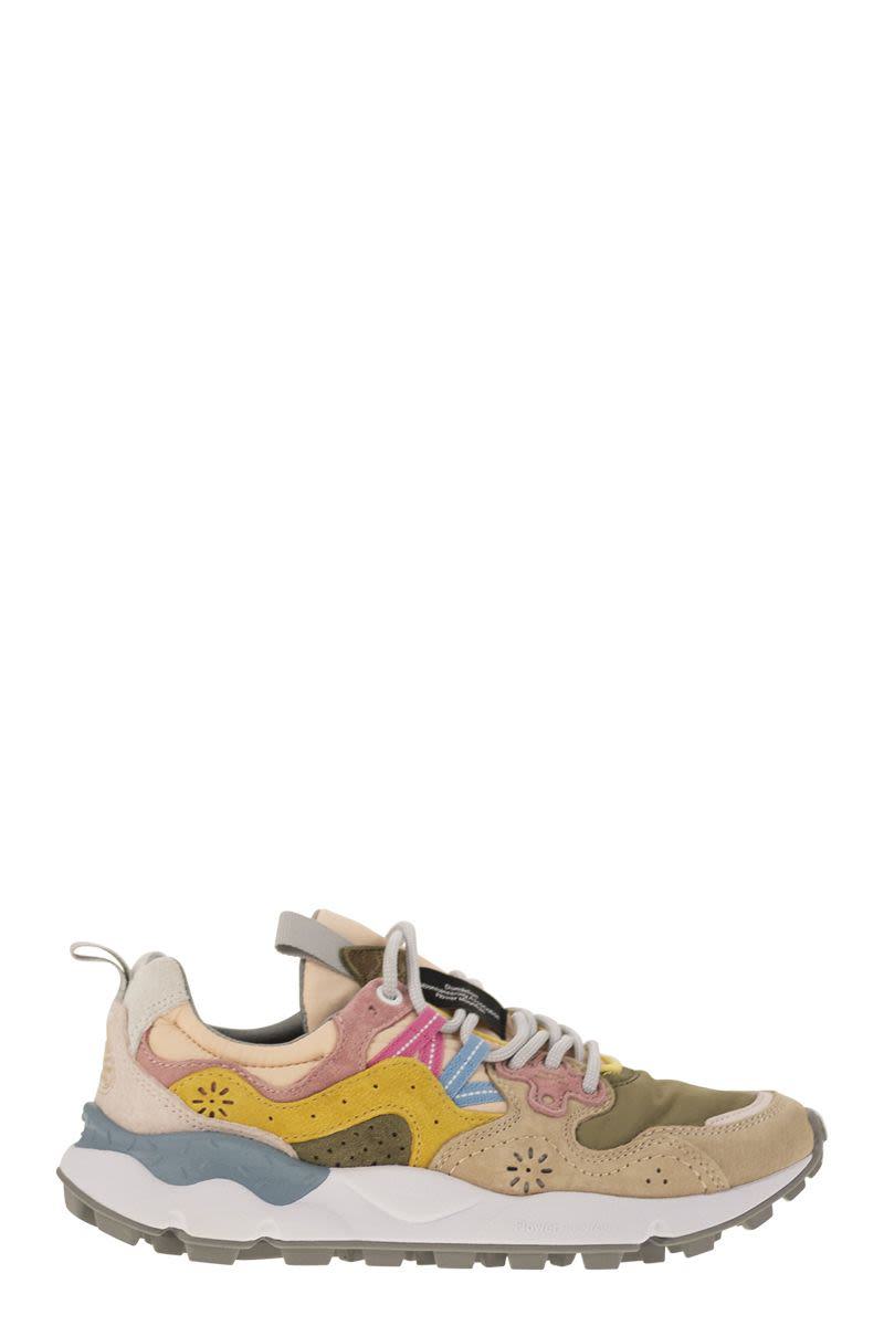 Flower Mountain Yamano 3 - Sneakers aus Wildleder und Funktionsgewebe