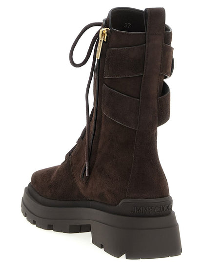 Jimmy Choo „Noemi“ Kampfstiefel