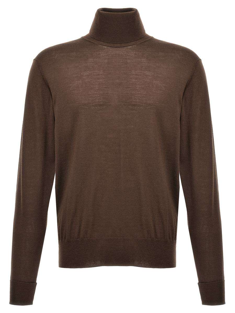 Pt Torino Rollkragenpullover aus Merinowolle