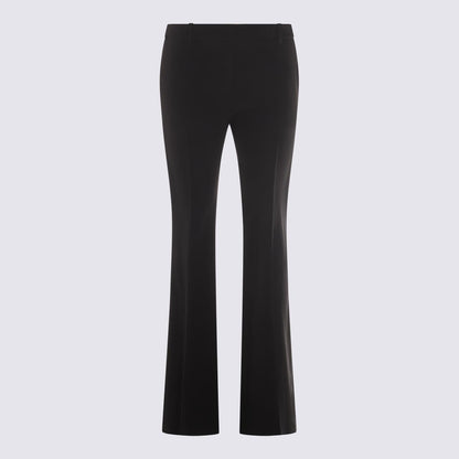 Schwarze Viskosehose von Alexander McQueen
