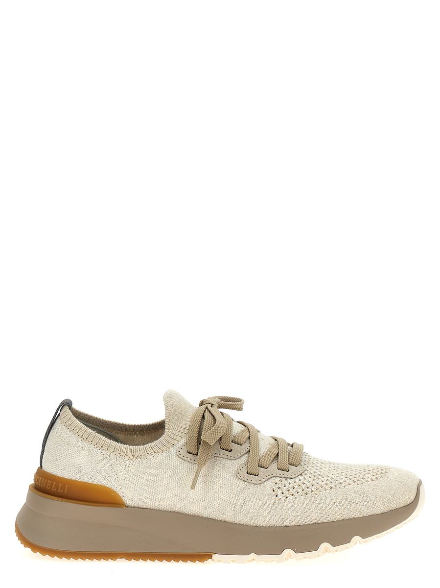 Strick-Sneakers von Brunello Cucinelli