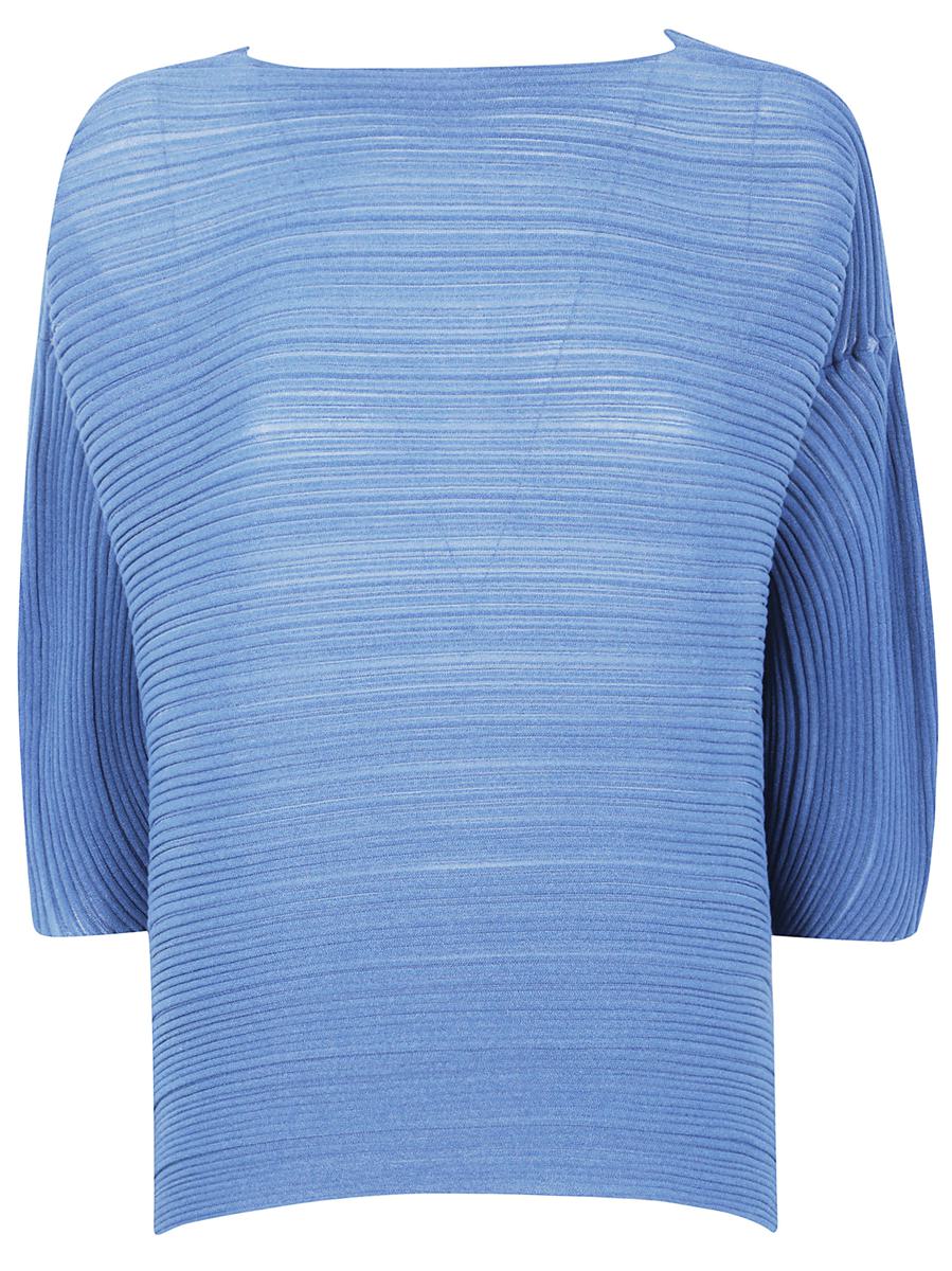Pleats Please Issey Miyake "Sheer Bounce Knit" Hemd Kleidung