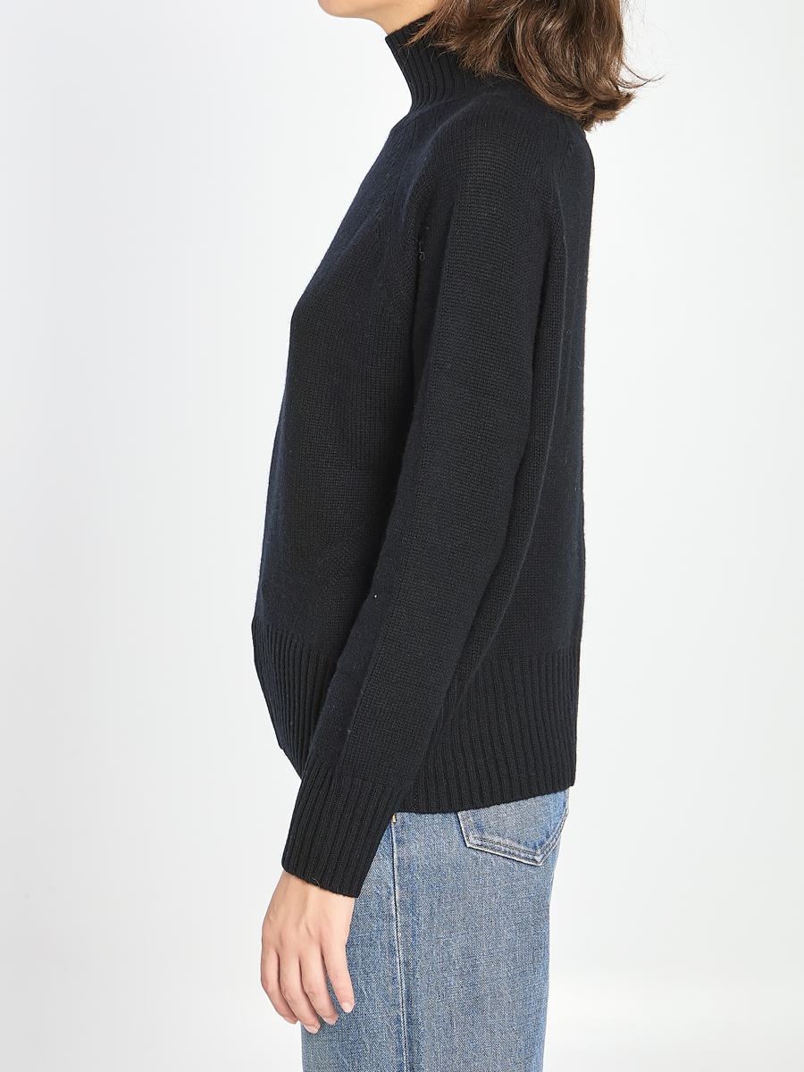 Rollkragenpullover aus Wolle und Kaschmir