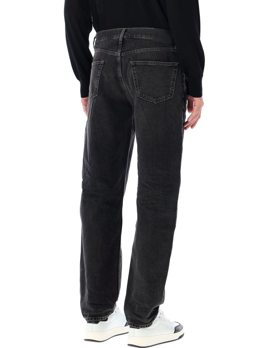 Saint Laurent Mick Straight-Leg-Jeans Schwarz