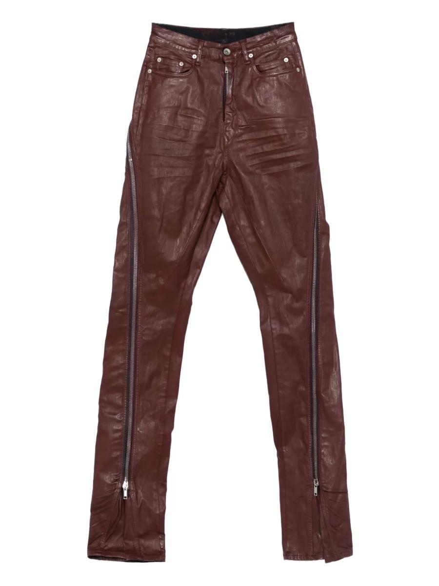 Rick Owens – Drkshdw – Bolan – Bananenjeans mit seitlichem Reißverschluss