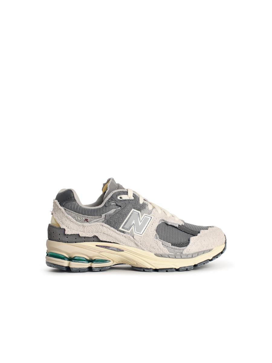 New Balance „2002 R“ – Graue Stoff-Sneaker