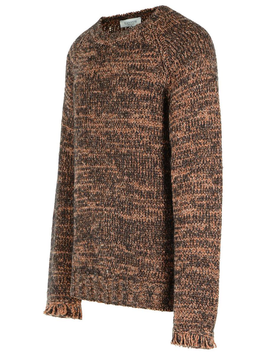 Laneus Pullover aus mehrfarbiger Alpakamischung