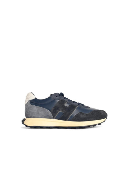 Hogan „H601“ Mehrfarbige Ledersneaker