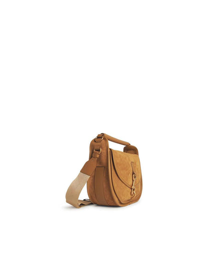Burberry „Messenger“-Tasche aus braunem Wildleder