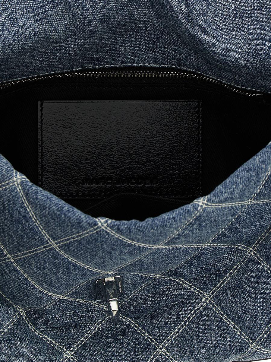 Marc Jacobs – Mittlere Umhängetasche „The Quilted Denim Dual“
