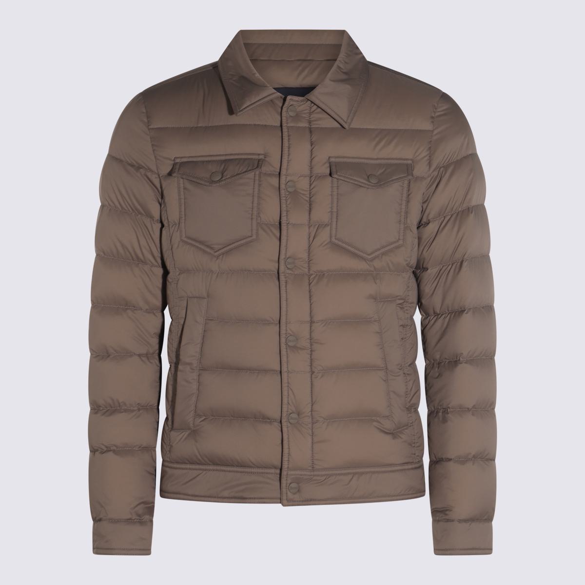Herno Hellbeige Daunenjacke