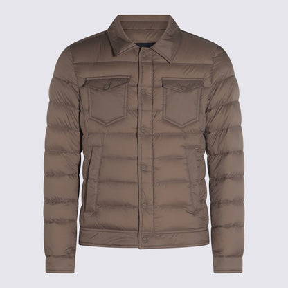 Herno Hellbeige Daunenjacke