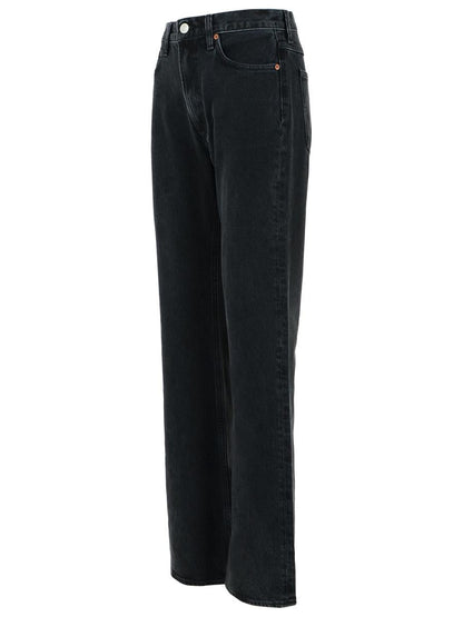 Agolde „Leena“ „Stage“ Jeans aus regenerierter Baumwolle