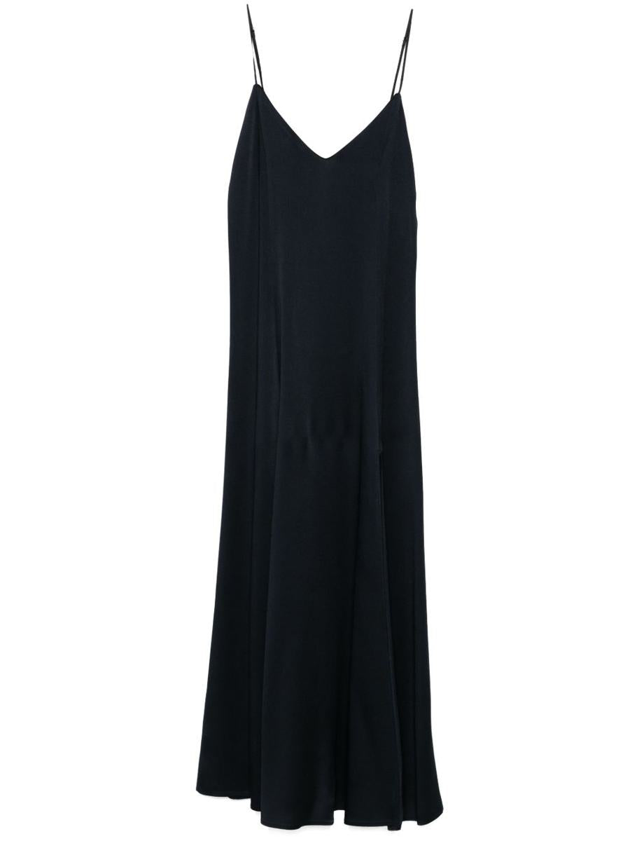 Forte_Forte Midi-Slipkleid aus Satin