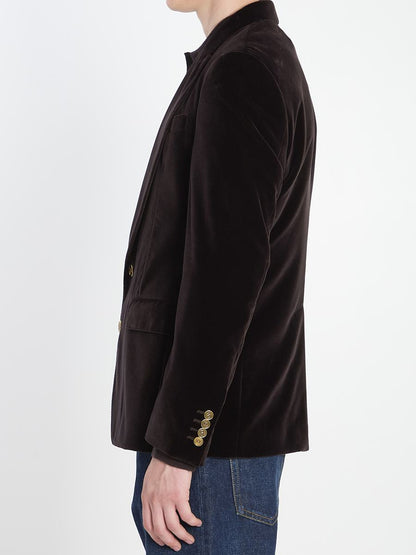 Einreihige leichte Jacke Sicilia aus Baumwolle