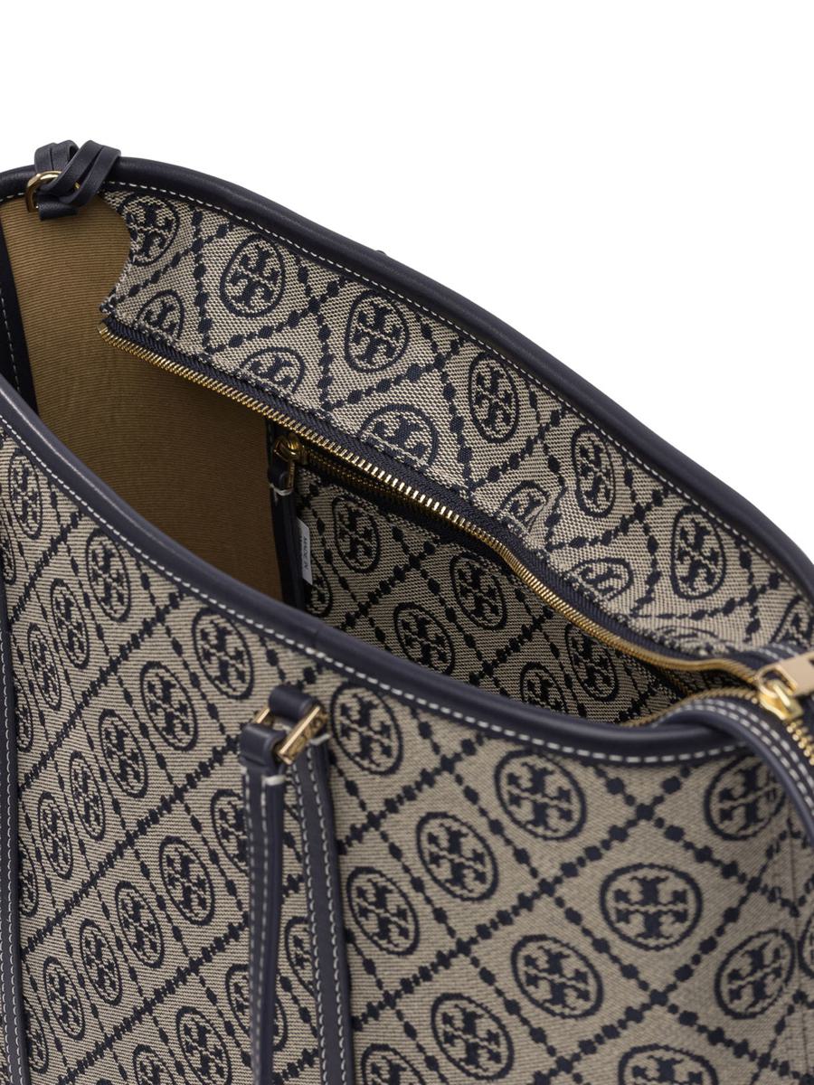 Tory Burch T-Monogramm-Tasche mit Reißverschluss