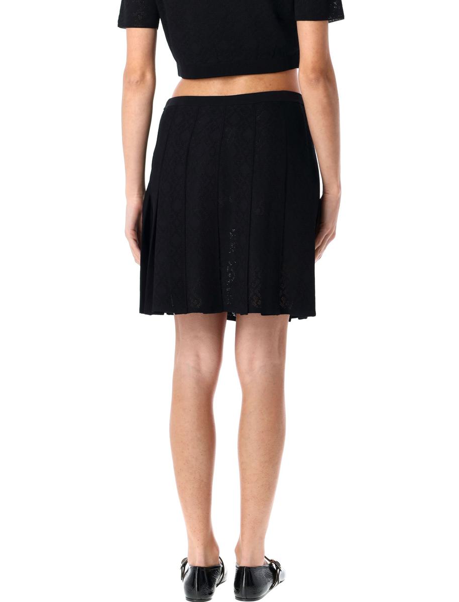 Givenchy – Faltenrock aus Jacquard mit Monogramm 72
