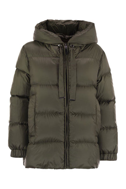 Max Mara The Cube Seia – tropfwasserfeste Canvas-Daunenjacke
