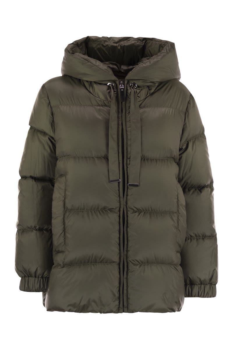 Max Mara The Cube Seia – tropfwasserfeste Canvas-Daunenjacke