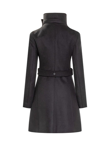 Courrèges Courrèges Wollmantel mit asymmetrischem Kragen