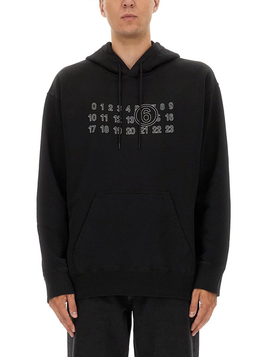 MM6 Maison Margiela – Kapuzenpullover mit Aufdruck