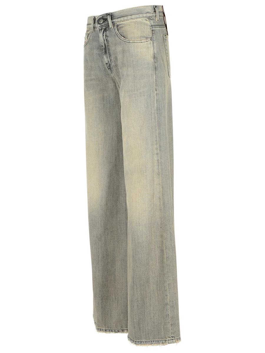 Diesel „1978 Akemi“ Jeans aus grauer Baumwollmischung