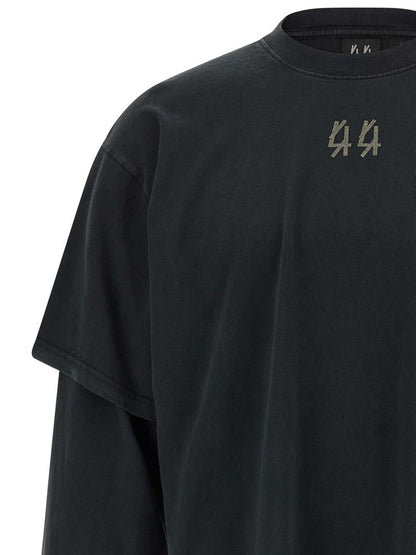 M44 Label Group – T-Shirt mit zwei Ärmeln
