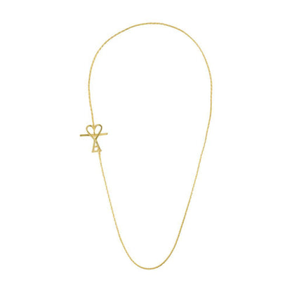 AMI Paris – Adc – 2-in-1-Kettenhalskette