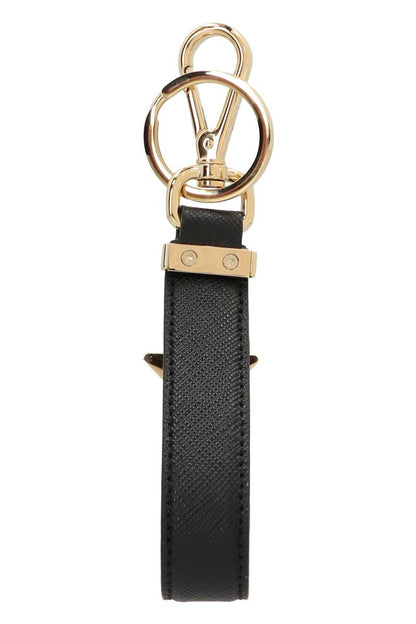 Prada Kartenetui aus Leder mit Logodetail