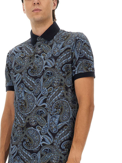 Etro – Poloshirt mit Print