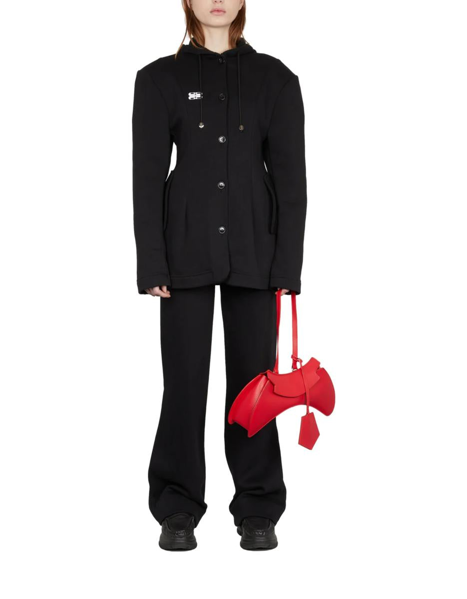 Maitrepierre Jacke Schwarzes Fleece