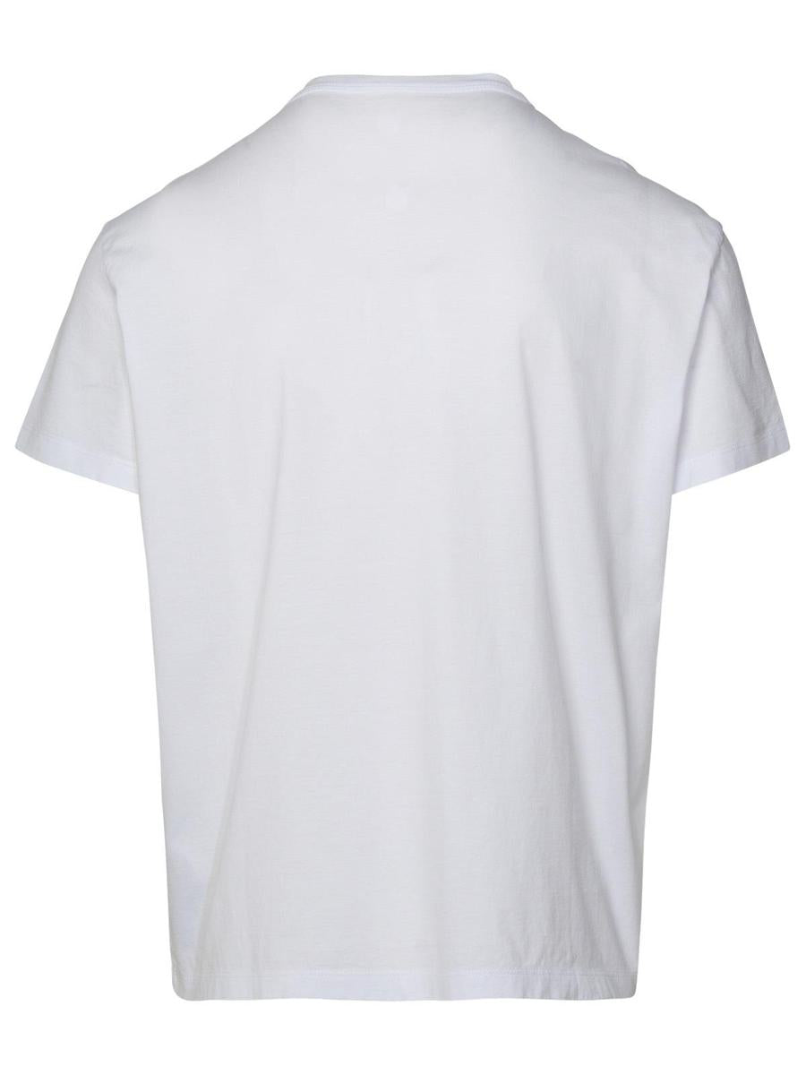Maison Margiela Weißes Baumwoll-T-Shirt