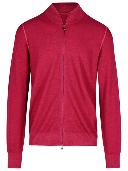 Roter Pullover aus Schurwolle von Gran Sasso
