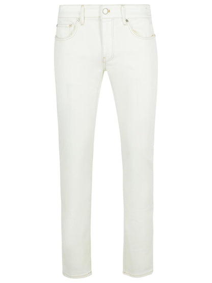 Pt05 „Swing“ Weiße Baumwolljeans