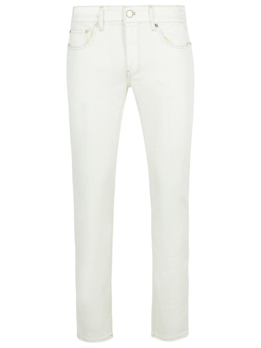 Pt05 „Swing“ Weiße Baumwolljeans