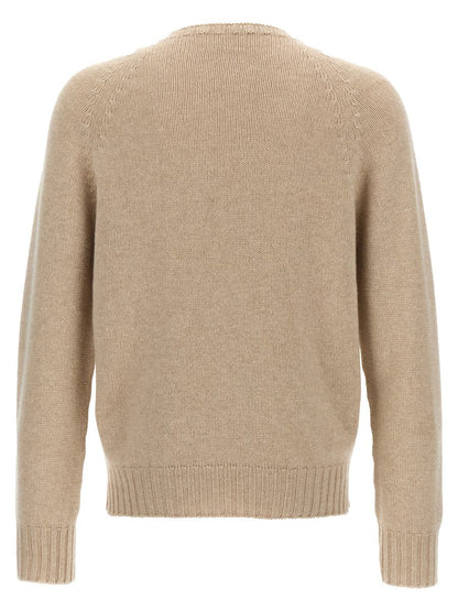 Ma'Ry'Ya Pullover mit Rundhalsausschnitt