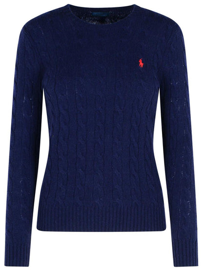 Polo Ralph Lauren – Pullover aus Kaschmirmischung in Marineblau