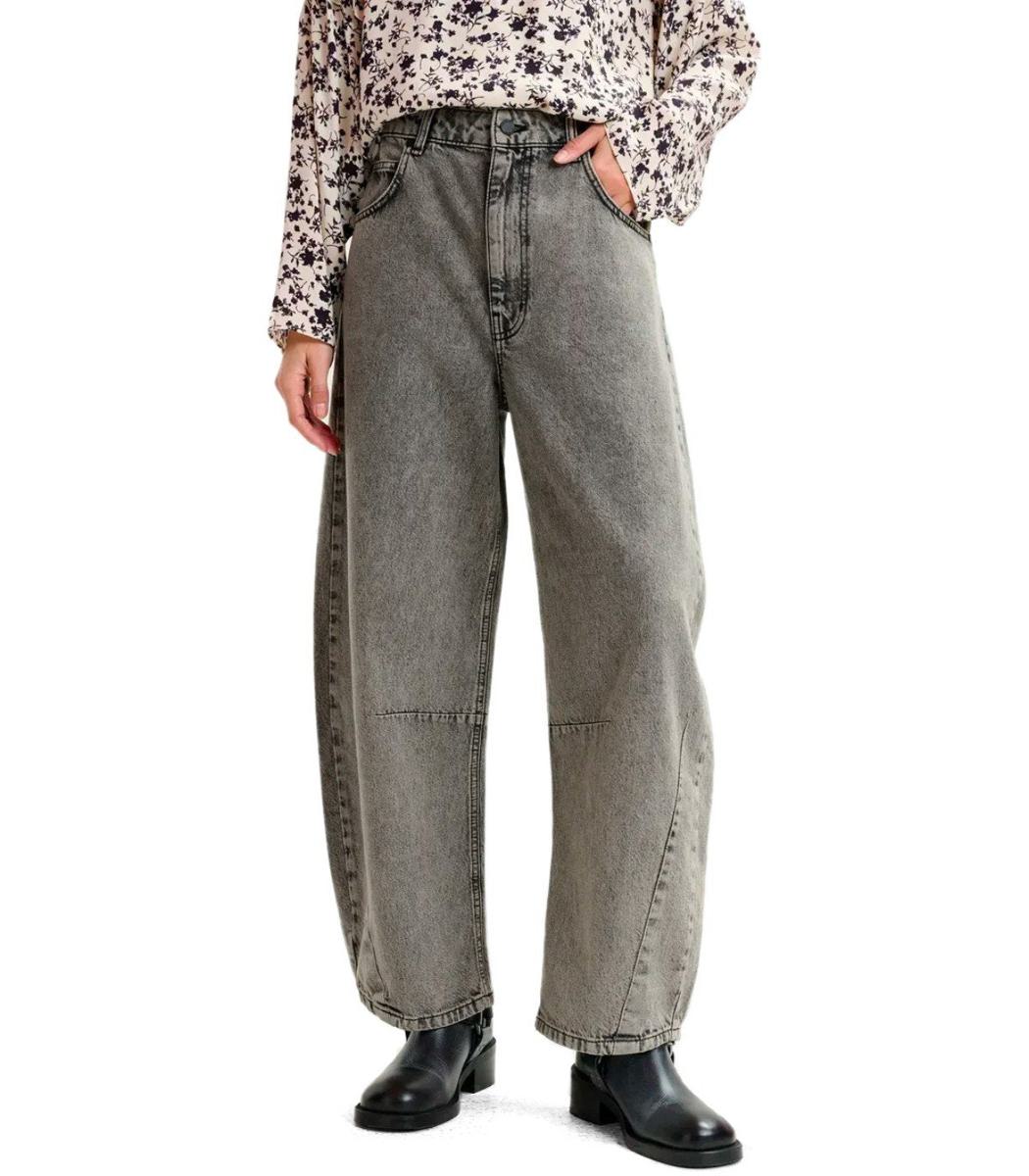 Essentiel Antwerp Beeindruckende graue Ballonjeans