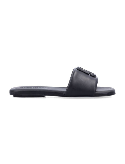 Marc Jacobs – Flache Ledersandale „The J Marc“