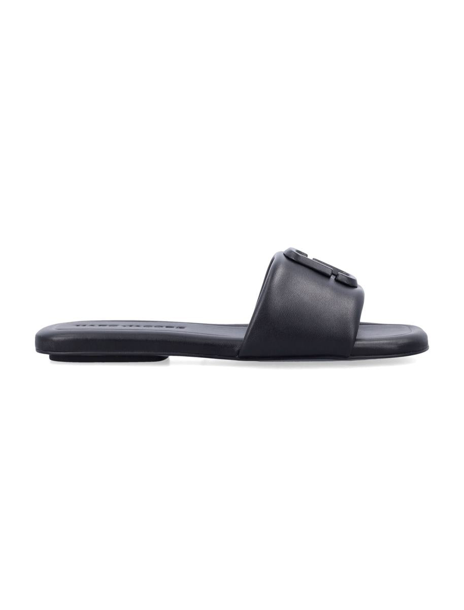 Marc Jacobs – Flache Ledersandale „The J Marc“