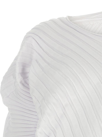 Issey Miyake „Strick (As It Is)“-Oberteil